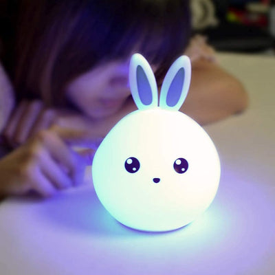 Rabbit premium quality silicone night lamp