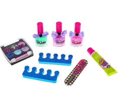 GLAM glitter & shine nail make over set for your tots