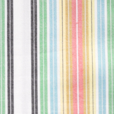 The Baby Atelier Pajama Kurta set Orange & Green Stripe