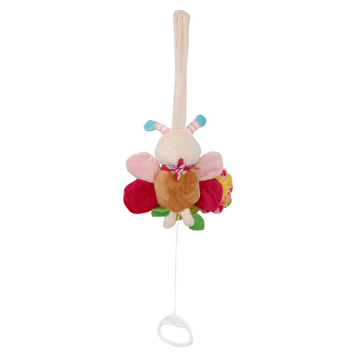 Bee Multicolour Hanging Pulling Toy