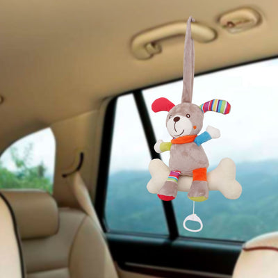 Dog Grey Hanging Pulling Toy