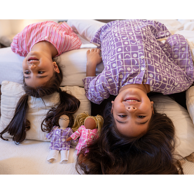 Love The World Today Sleepover Party - Kurta & Shorts Set - Pink