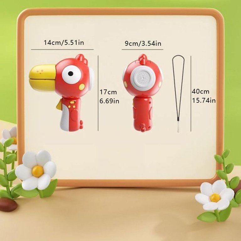 Children's Voice Changer Cartoon Bird Voice Changer Toy For Boys And Girls With 3 Different Sound Effects Megaphone Megaphone | Tape Recorder | Prank Voice Changer