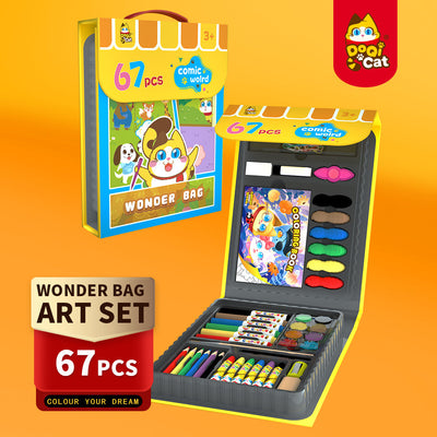 Wonder bag art set 67 pcs