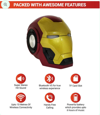 Iron man high quality speaker