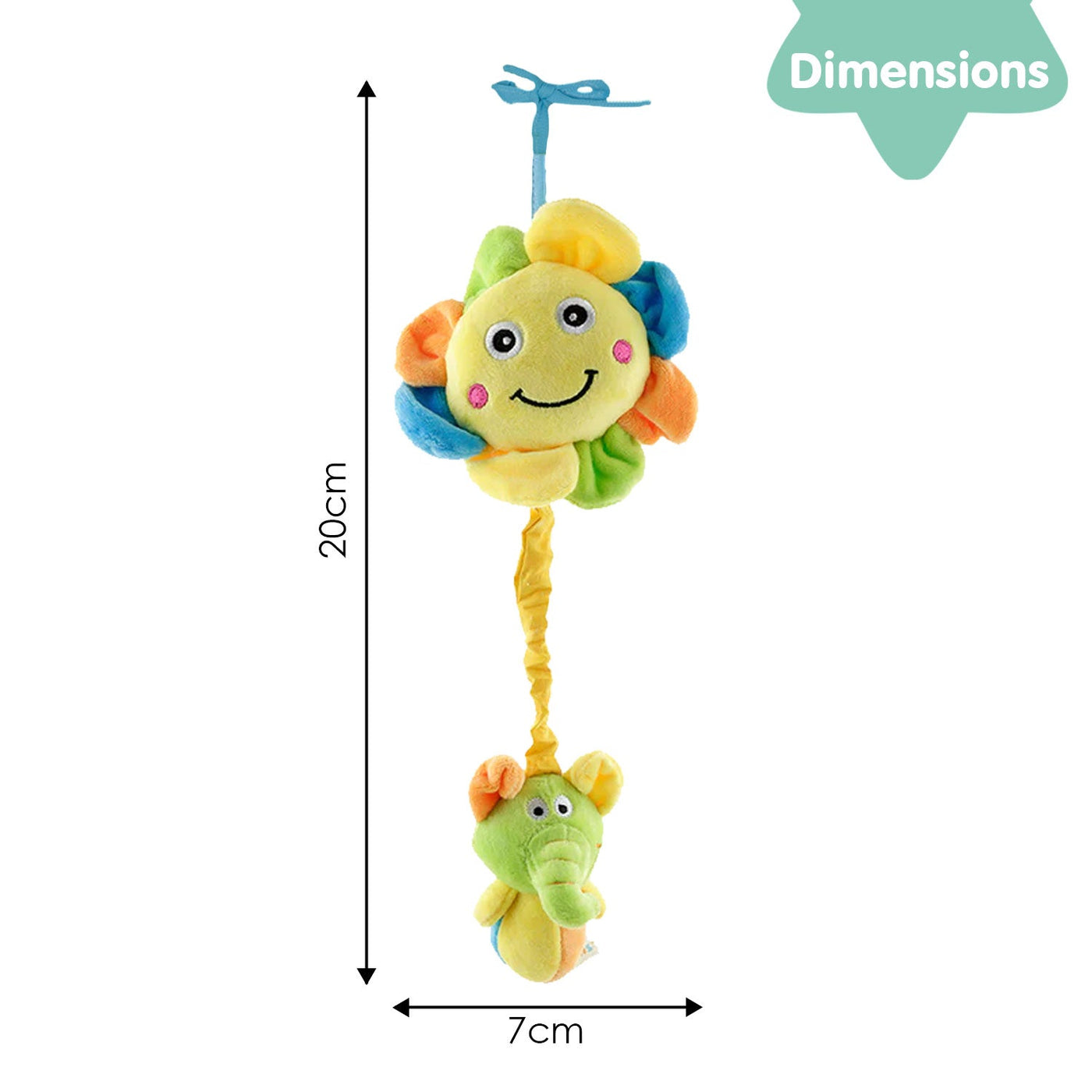 Sunflower Yellow Pulling Toy