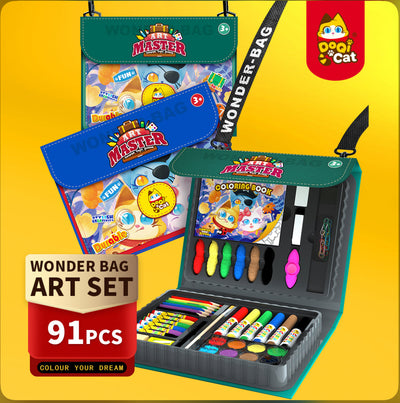 Wonderbag art master 91 pcs premium gifting set