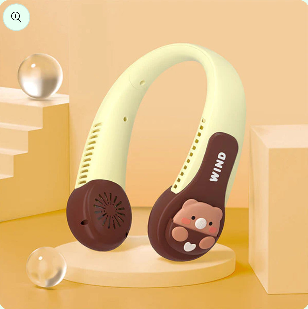 Stylist neck fan- Rechargeable personal Fan