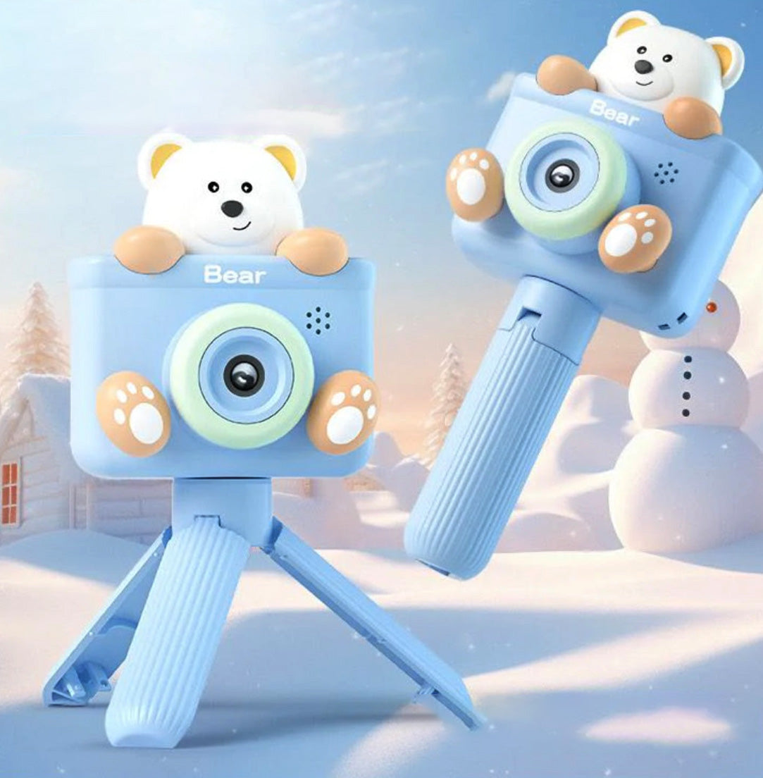 Juniour glam cam Stylist Kids camera with tripods