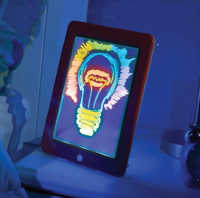 Light up! LED Drawing pad tablet, glow in the dark