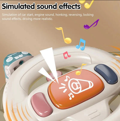 Simulated steering wheel for your kiddos