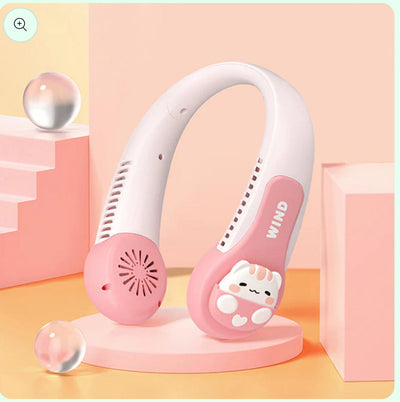 Stylist neck fan- Rechargeable personal Fan