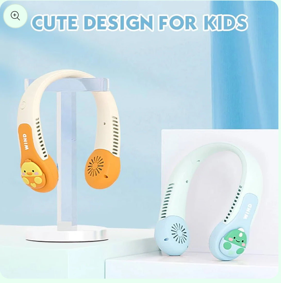 Stylist neck fan- Rechargeable personal Fan