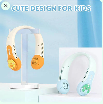 Stylist neck fan- Rechargeable personal Fan