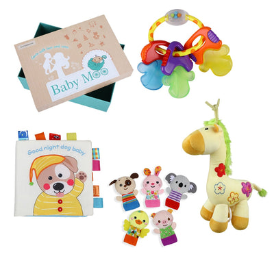 Gifting Play Kit With Activity Toys And Teethers 6M+