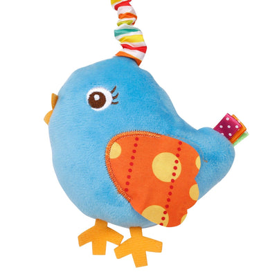 Bird Blue Hanging Pulling Toy