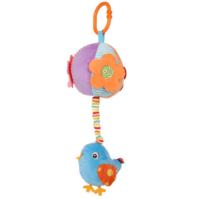 Bird Blue Hanging Pulling Toy
