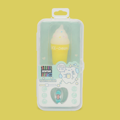 ZORSE baby toothbrush special curated for your child's teeth in style 2-7 year olds (random-ice cream)
