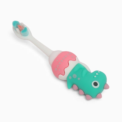 ZORSE baby toothbrush special curated for your child's teeth in style for  2-7 year olds (dinosaur random-print)