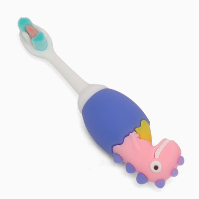 ZORSE baby toothbrush special curated for your child's teeth in style for  2-7 year olds (dinosaur random-print)