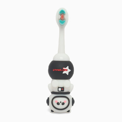 ZORSE baby toothbrush special curated for your child's teeth in style 2-7 year olds (random space bear-print)