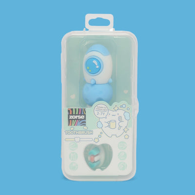 ZORSE baby toothbrush special curated for your child's teeth in style 2-7 year olds (random space-print)