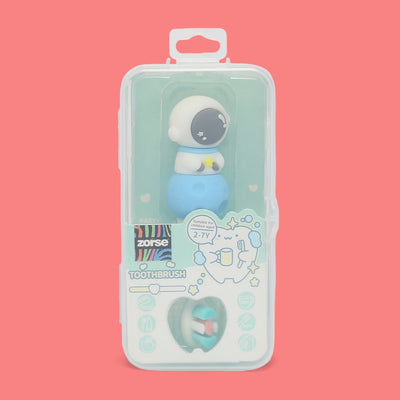 ZORSE baby toothbrush special curated for your child's teeth in style 2-7 year olds (random space-print)
