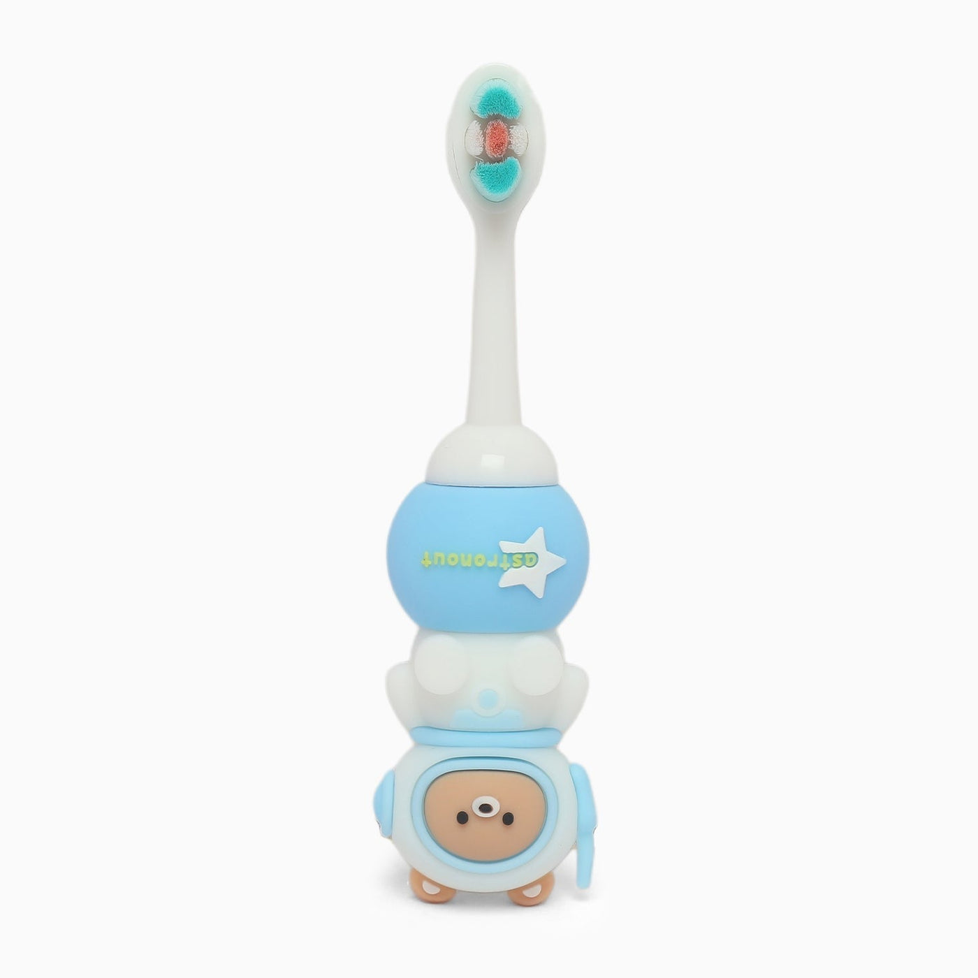 ZORSE baby toothbrush special curated for your child's teeth in style 2-7 year olds (random space bear-print)