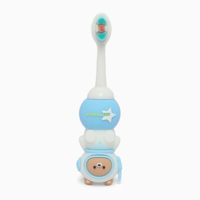 ZORSE baby toothbrush special curated for your child's teeth in style 2-7 year olds (random space bear-print)