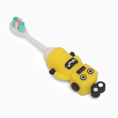 ZORSE baby toothbrush special curated for your child's teeth in style 2-7 year olds (random robot-print)