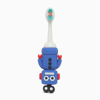 ZORSE baby toothbrush special curated for your child's teeth in style 2-7 year olds (random robot-print)