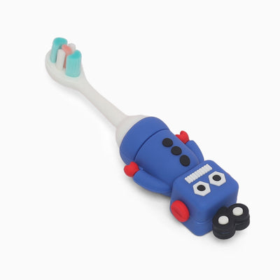 ZORSE baby toothbrush special curated for your child's teeth in style 2-7 year olds (random robot-print)