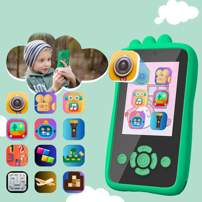 Kids smartphone camera toy phone with games and more!