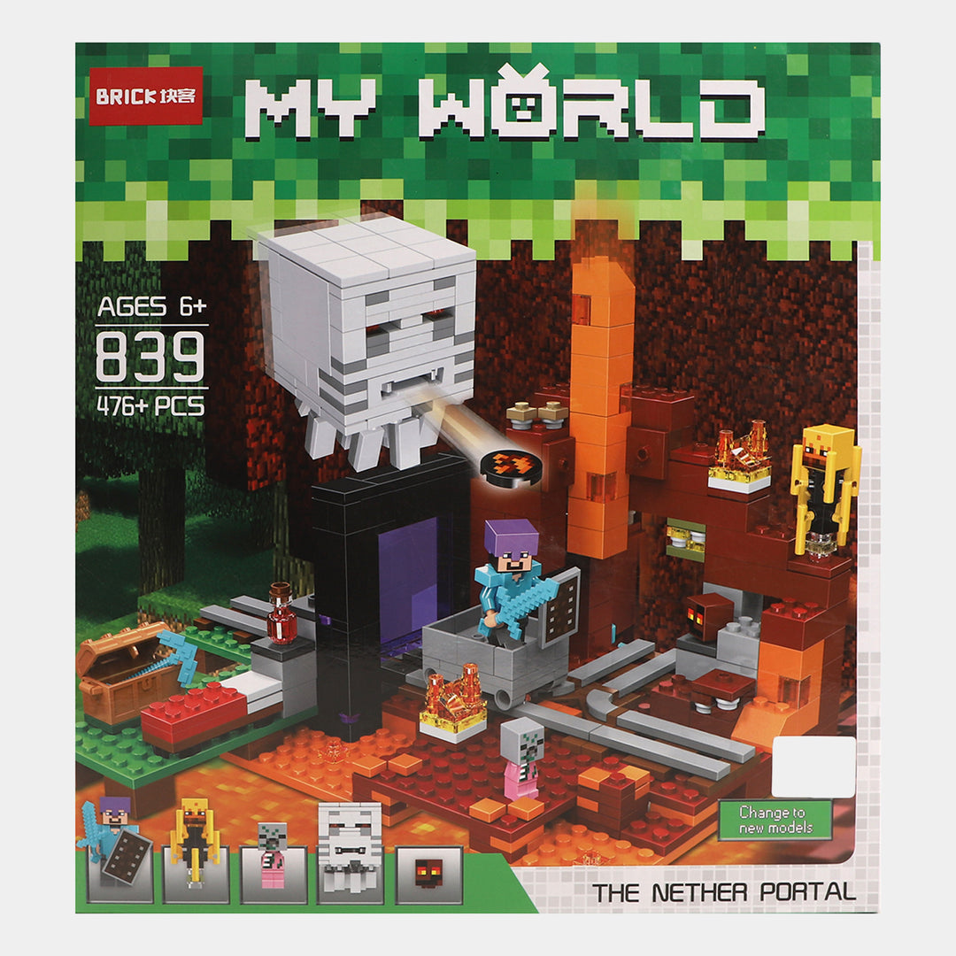 MY WORLD 476 pcs DIY kit (6+)