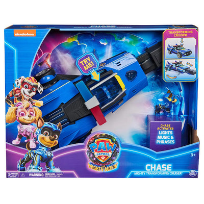 PAW PATROL Chase’s mighty transforming cruiser- for your little ones!