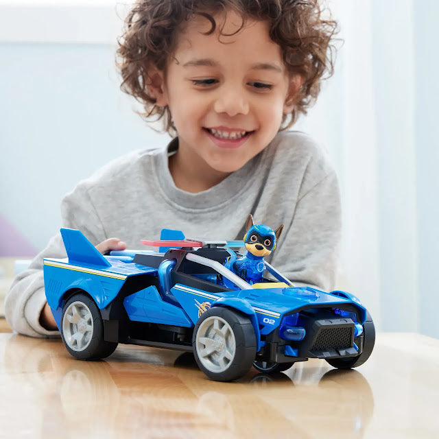 PAW PATROL Chase’s mighty transforming cruiser- for your little ones!