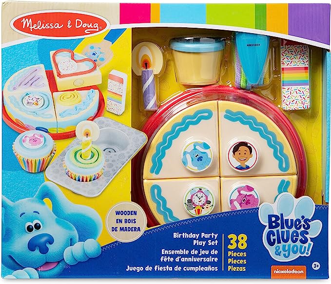 Melissa & Doug wooden birthday party play set DIY kit