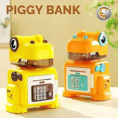 DINO piggy bank with storage for your kiddos! 🦖