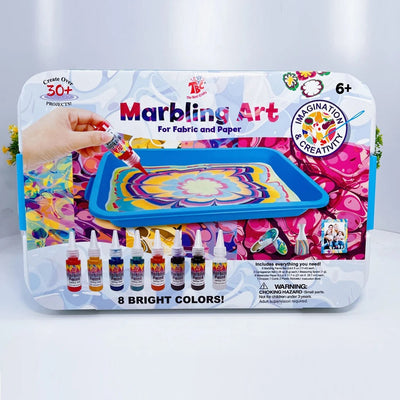 Marbling art fun for your kiddos!