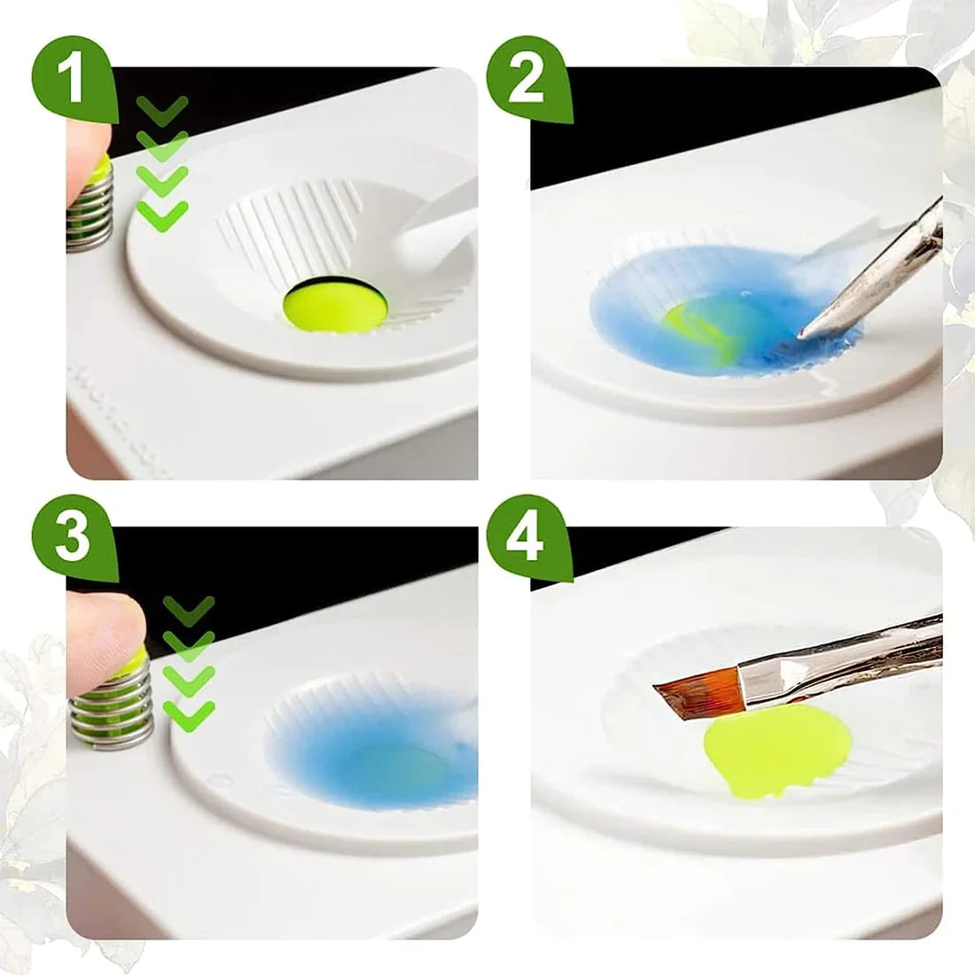 Multifunctional Paint Brush rinser with Fresh Water Cycle in every flush ( pink )