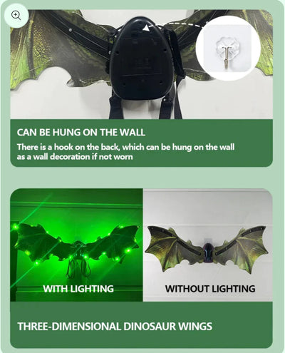 Create Fun Memories with Dino auto wings