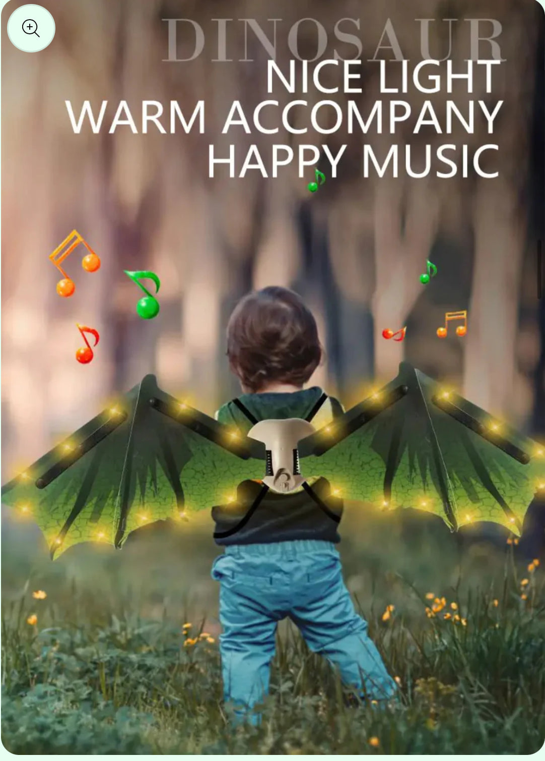 Create Fun Memories with Dino auto wings
