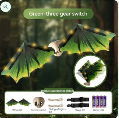 Create Fun Memories with Dino auto wings