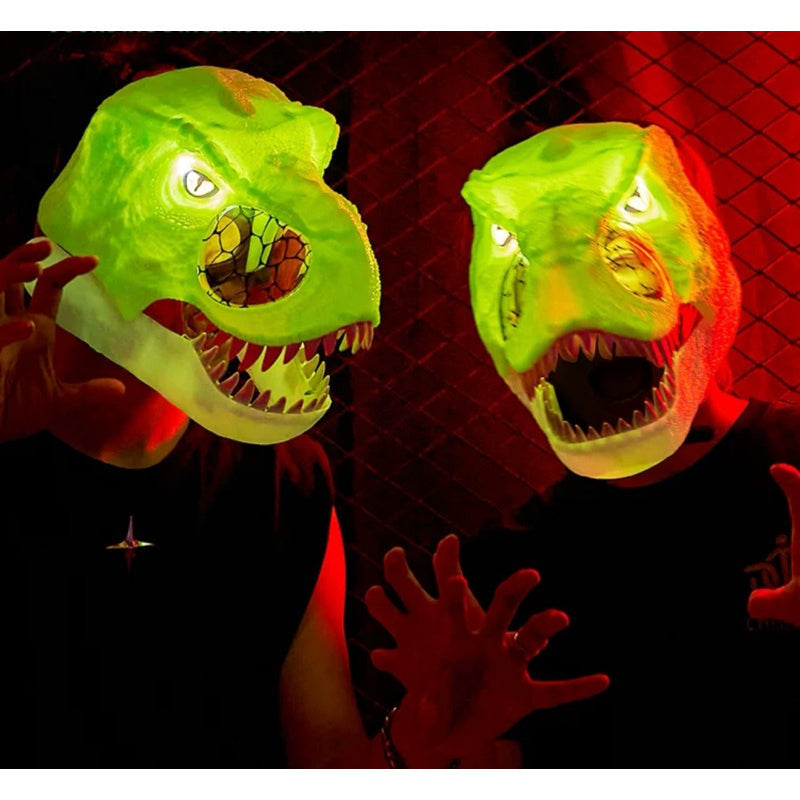 Dinosaur luminous Helmet - Glow in the Dark highly interactive and amazing quality