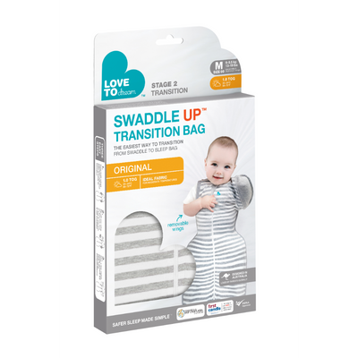 Love to Dream Swaddle Up™ Transition Bag - 1.0T - Stretch Cotton Stripe