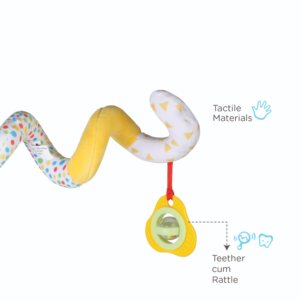 Nuluv Playtime Fruits Spiral Rattle