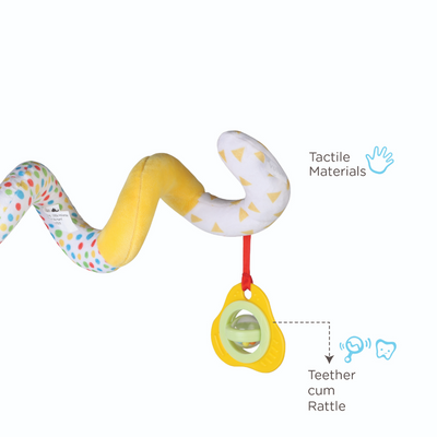 Nuluv Playtime Fruits Spiral Rattle
