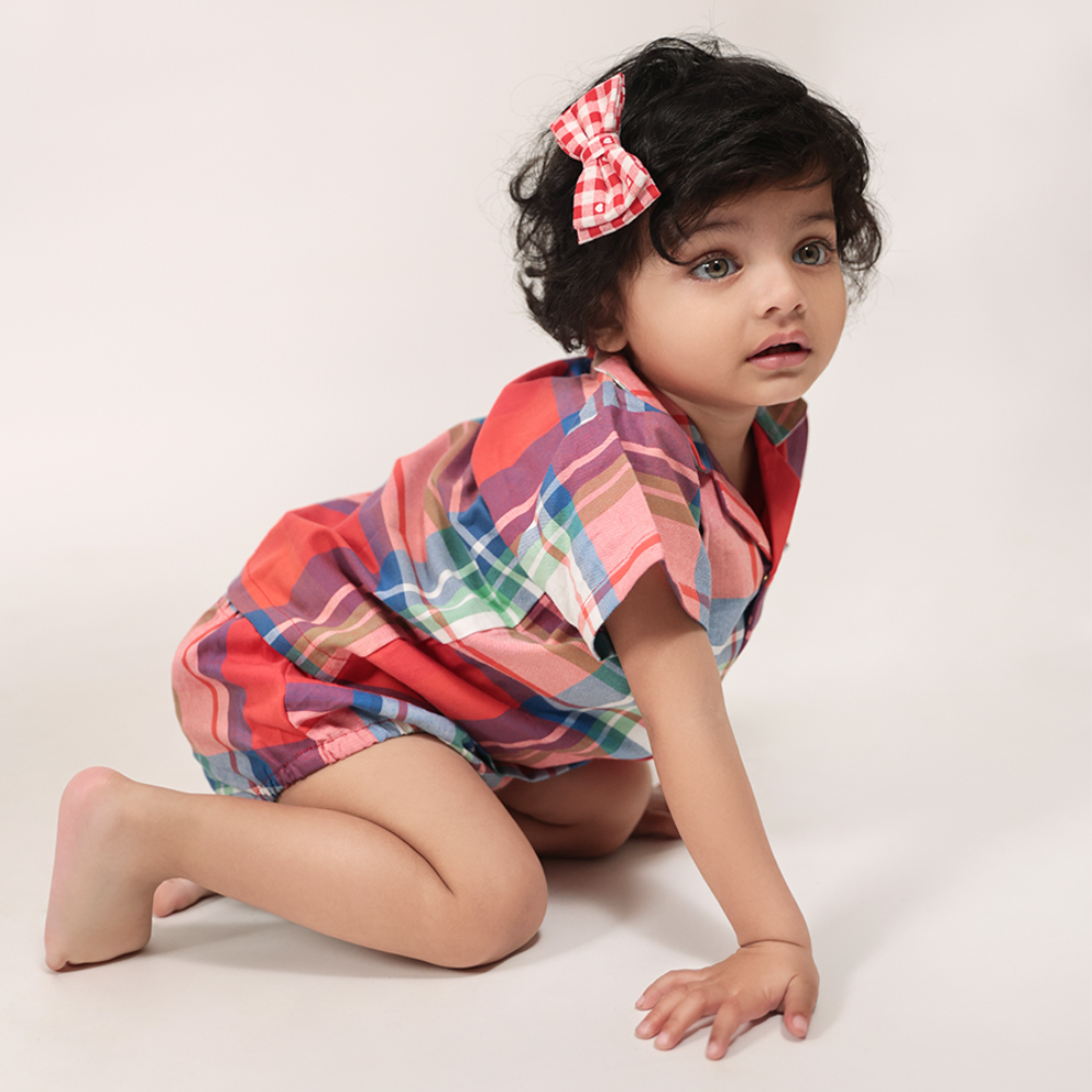 Rattle & Co. Blue Midsummer Bloomer Co-Ord Set