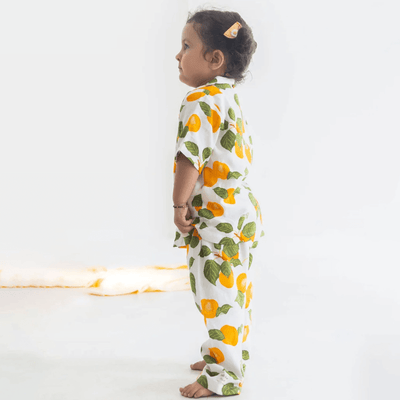 Rattle & Co. Peach of My Heart Co-ord Jammies Set