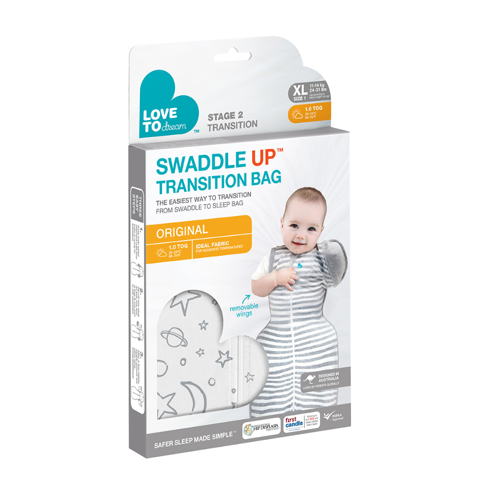 Love to Dream Swaddle Up™ Transition Bag - 1.0T - Viscose - Bamboo Stars & Moon